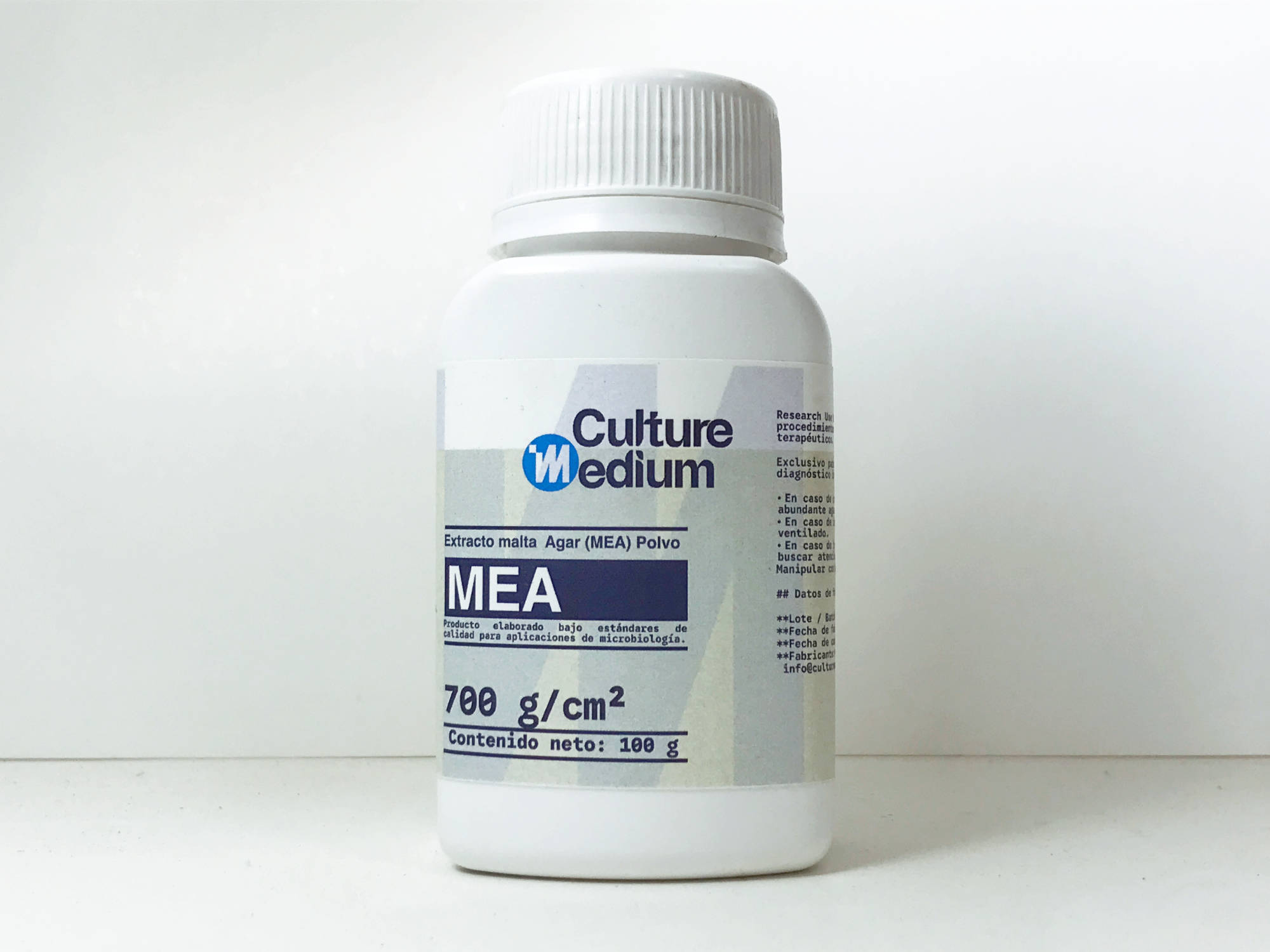 CULTURE-MEDIUM MEA Medio de cultivo Extracto de Malta Agar